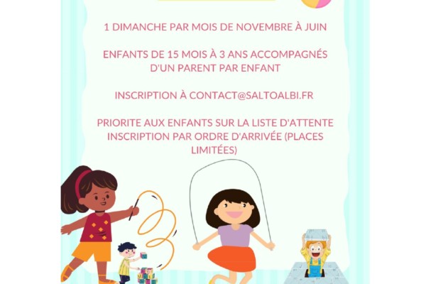 Dimanche Baby Gym Au Salto (17/04/22)