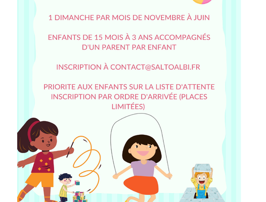 Dimanche Baby Gym Au Salto (23/01/22)